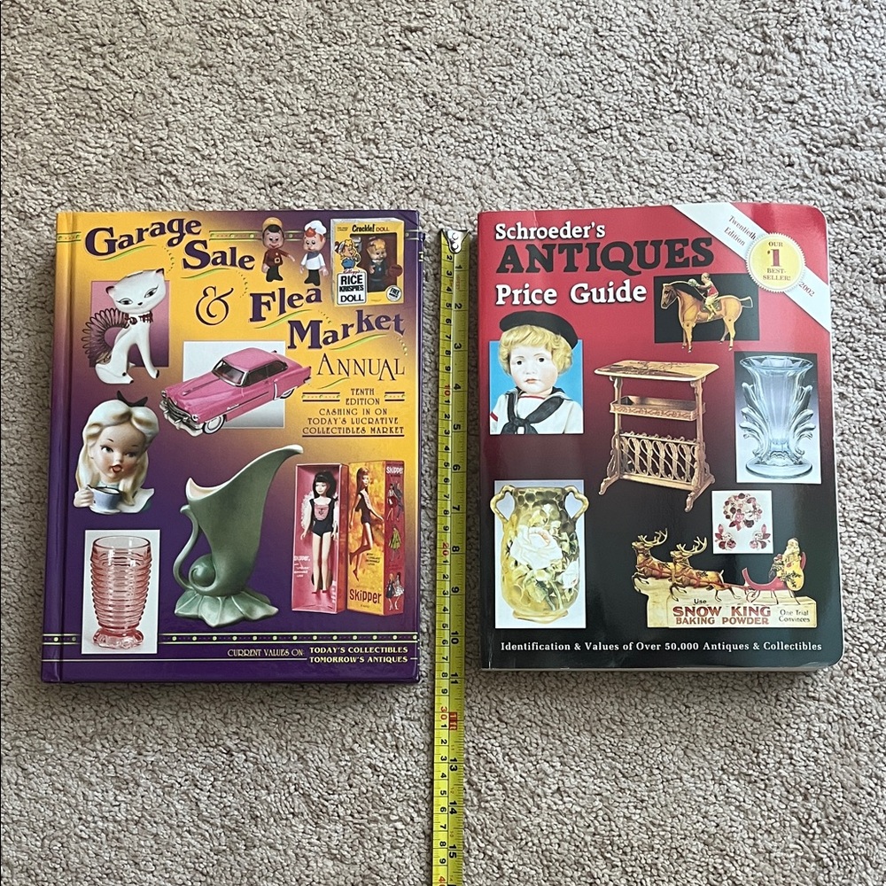 Vintage Antiques and collectibles books